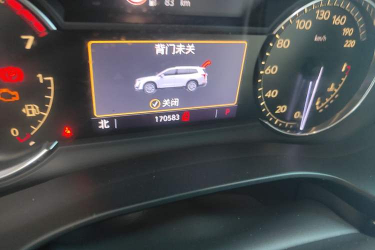 Used Cadillac XT6 2020 28T Seven-Seater Luxury Version Odometer Close Up