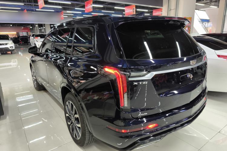 Used Cadillac XT6 2020 Revised Version 28T 6-Seater Four-Wheel Drive Platinum Sport Edition Rear Left 45 Deg