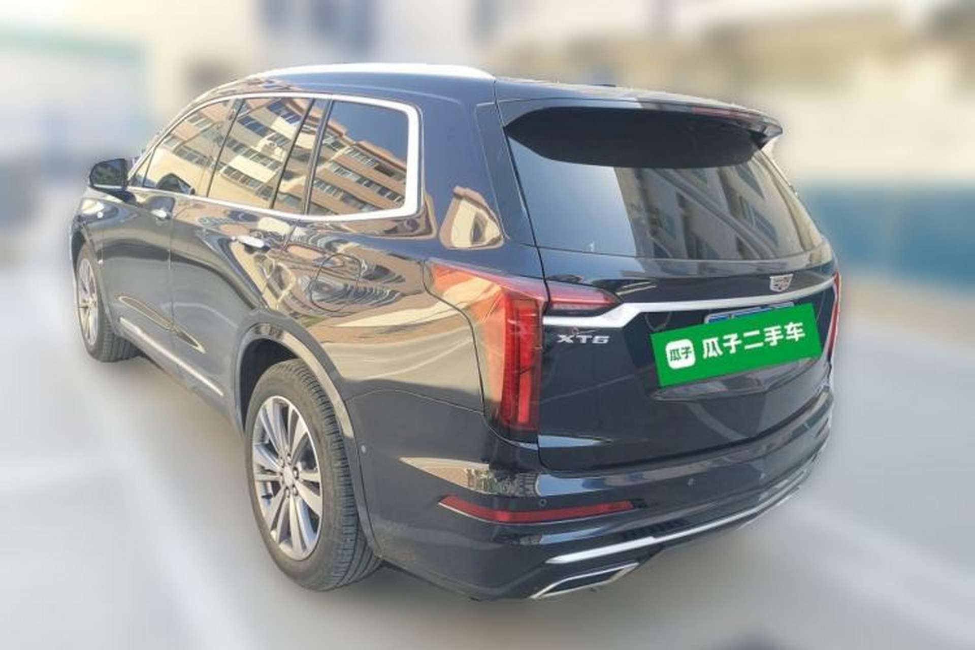 Used Cadillac XT6 2020 Revised Version 28T Six-Seater Luxury Edition Rear Left 45 Deg