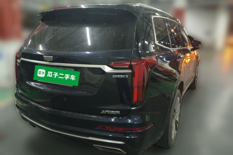 Used Cadillac XT6 2020 28T Seven-Seater Four-Wheel-Drive Luxury Version Rear Right 45 Deg