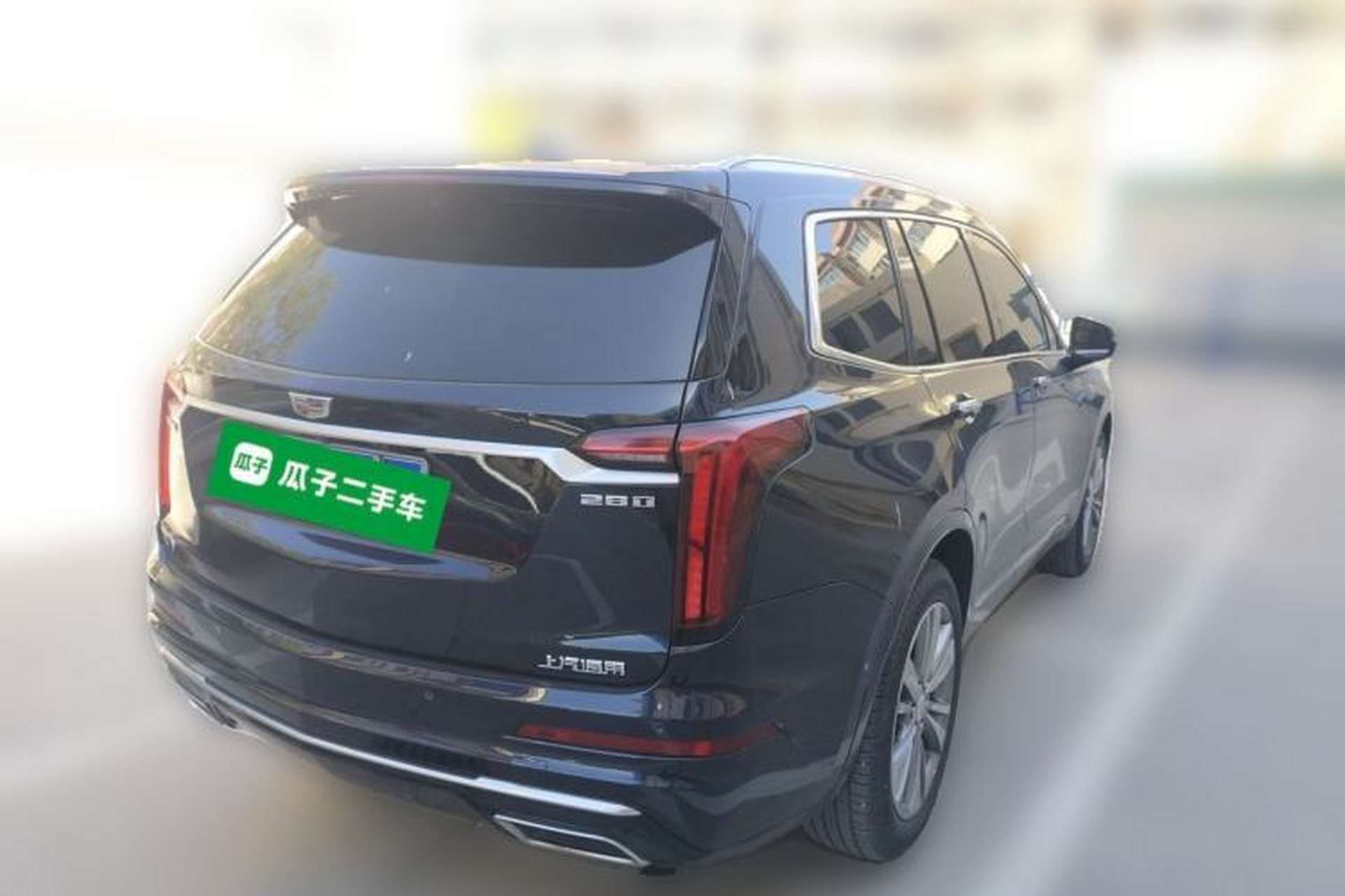Used Cadillac XT6 2020 Revised Version 28T Six-Seater Luxury Edition Rear Right 45 Deg