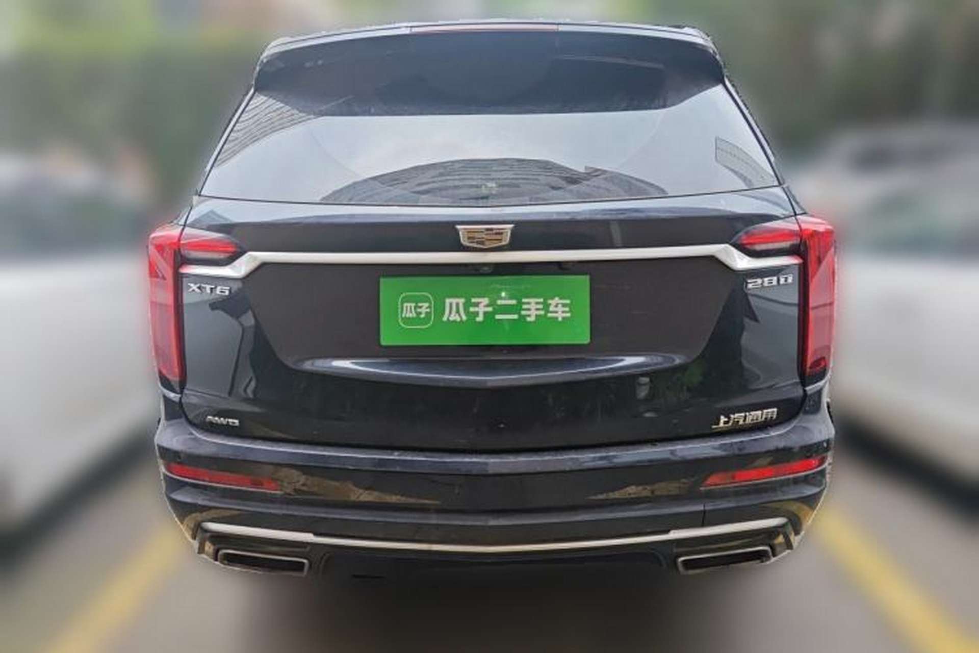 Used Cadillac XT6 2020 28T Six-Seater Four-Wheel-Drive Luxury Version Rear