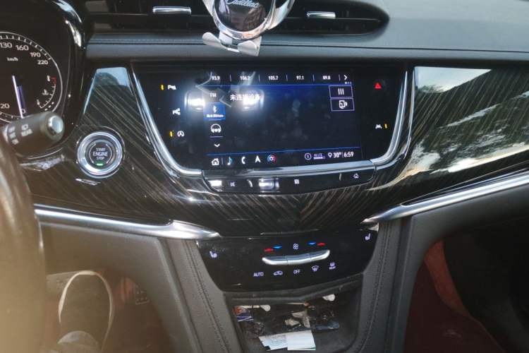 Used Cadillac XT6 2020 Revised Version 28T 7-Seater Four-Wheel Drive – Leading Edition Audio And AC Panel
