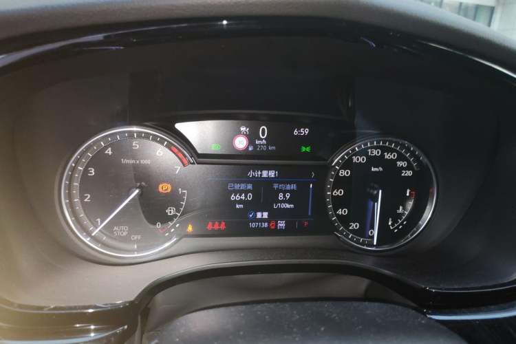 Used Cadillac XT6 2020 Revised Version 28T 7-Seater Four-Wheel Drive – Leading Edition Instrument Cluster