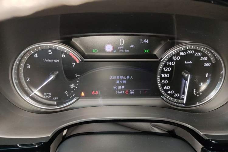 Used Cadillac XT6 2020 28T Six-Seater Four-Wheel-Drive Luxury Version Instrument Cluster