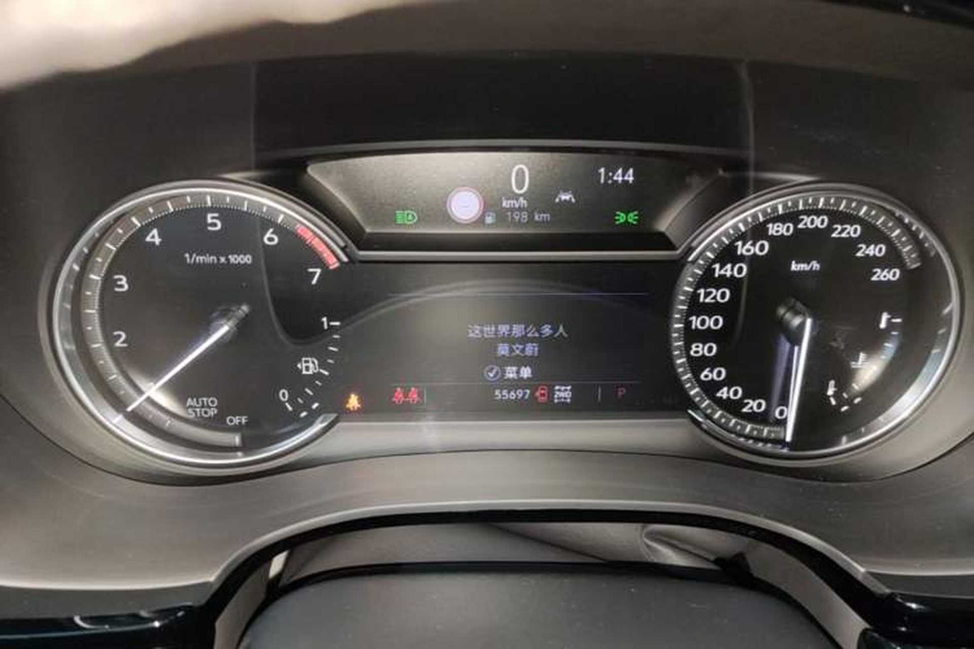 Used Cadillac XT6 2020 28T Six-Seater Four-Wheel-Drive Luxury Version Instrument Cluster