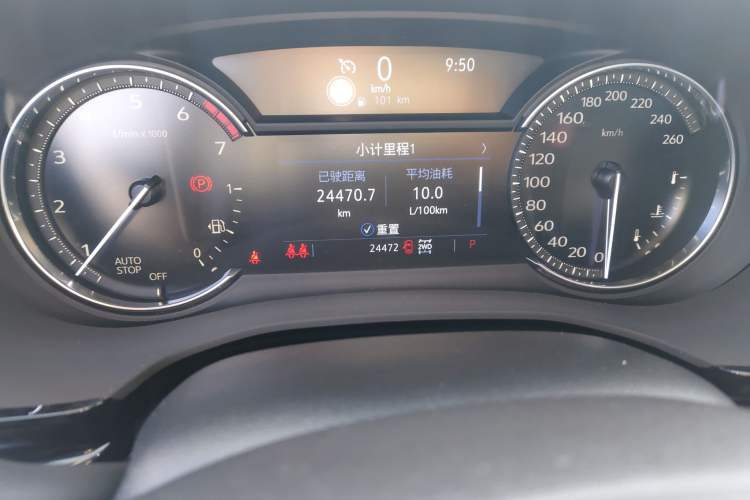 Used Cadillac XT6 2020 28T Six-Seater Four-Wheel-Drive Luxury Version Instrument Cluster