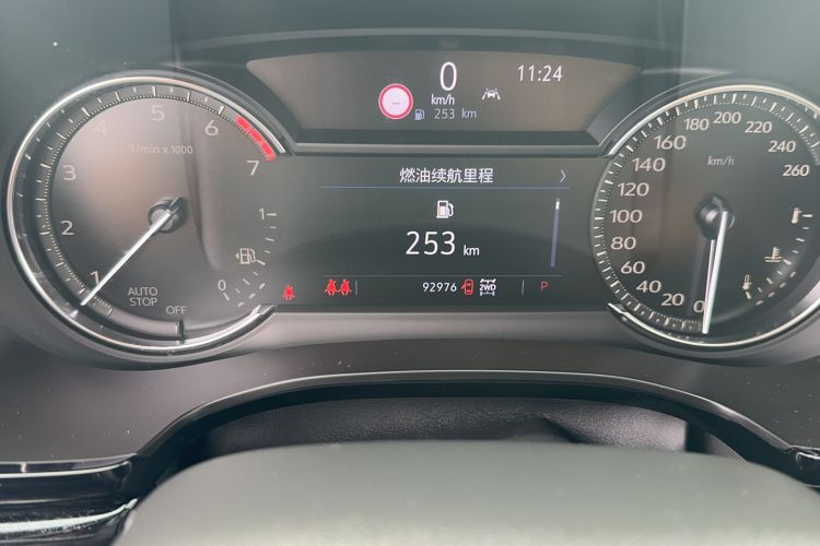 Used Cadillac XT6 2020 28T Six-Seater Four-Wheel-Drive Luxury Version Odometer Close Up