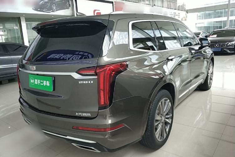 Used Cadillac XT6 2020 28T Six-Seater Luxury Version Rear Right 45 Deg