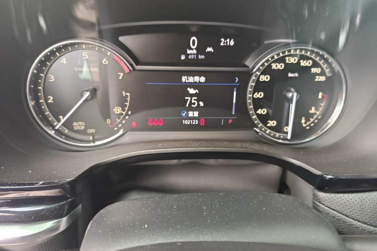 Used Cadillac XT6 2020 28T Seven-Seater Fashion Edition Odometer Close Up