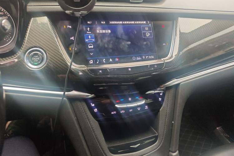 Used Cadillac XT6 2020 28T Six-Seater Four-Wheel-Drive Leading Sport Model Audio And AC Panel
