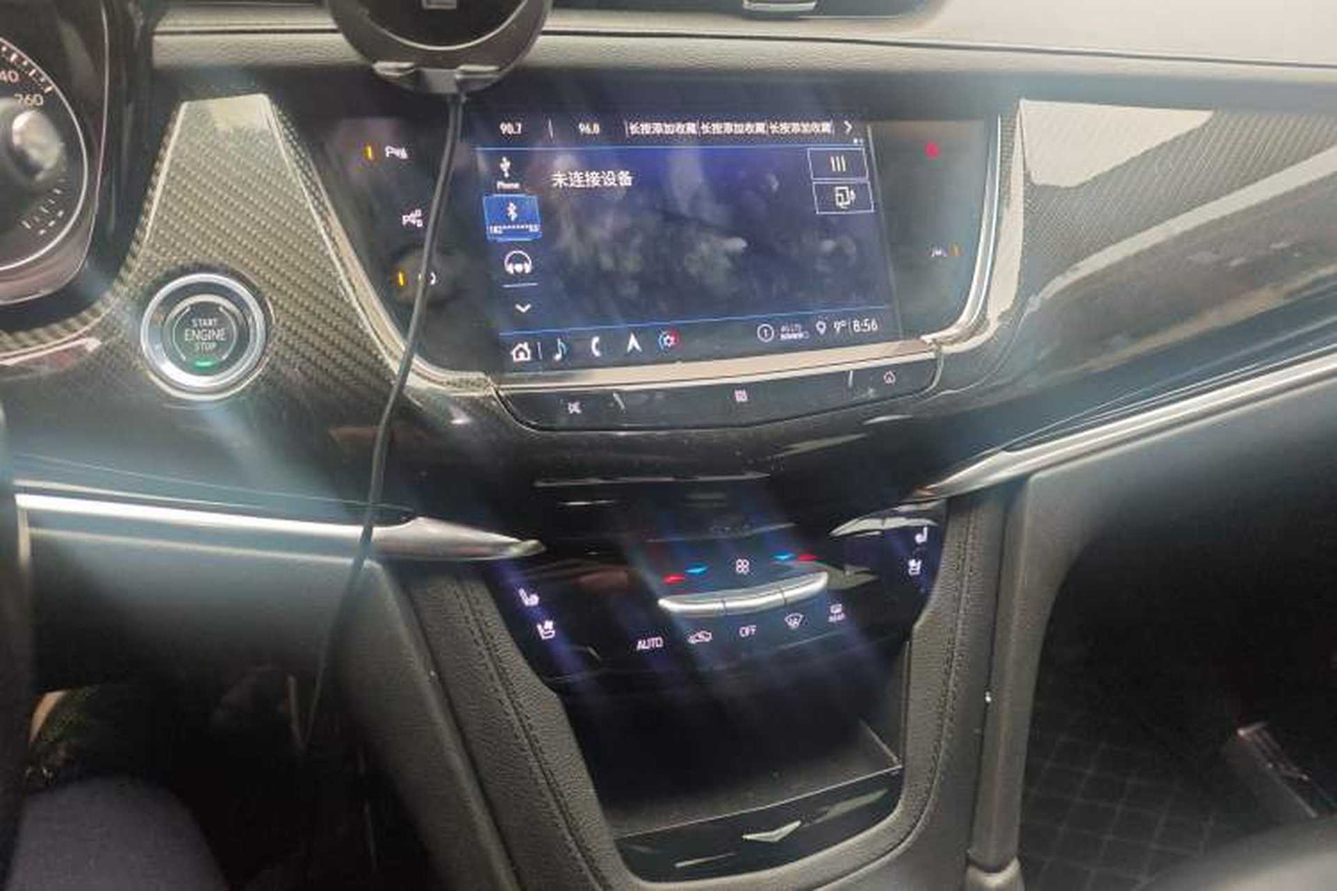 Used Cadillac XT6 2020 28T Six-Seater Four-Wheel-Drive Leading Sport Model Audio And AC Panel