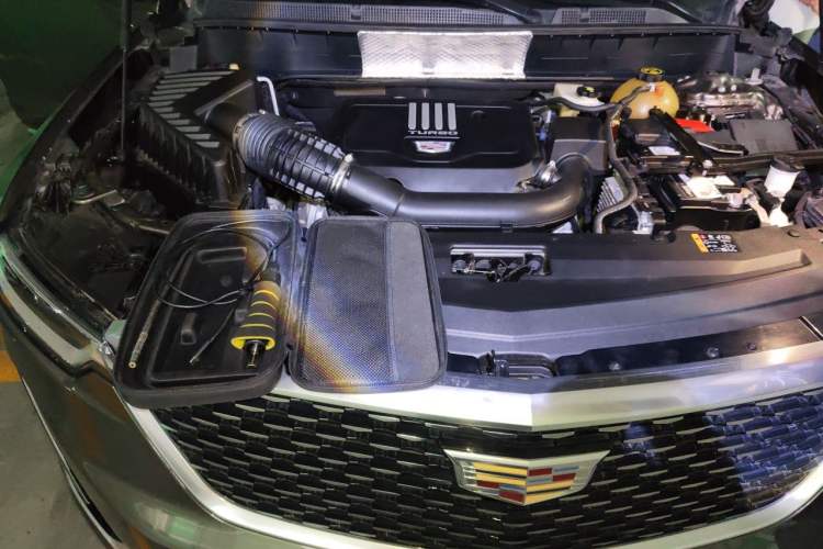 Used Cadillac XT6 2020 28T Six-Seater Four-Wheel-Drive Luxury Version Engine Bay