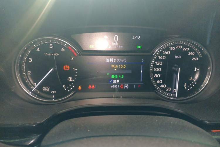 Used Cadillac XT6 2020 28T Six-Seater Four-Wheel-Drive Leading Sport Model Instrument Cluster