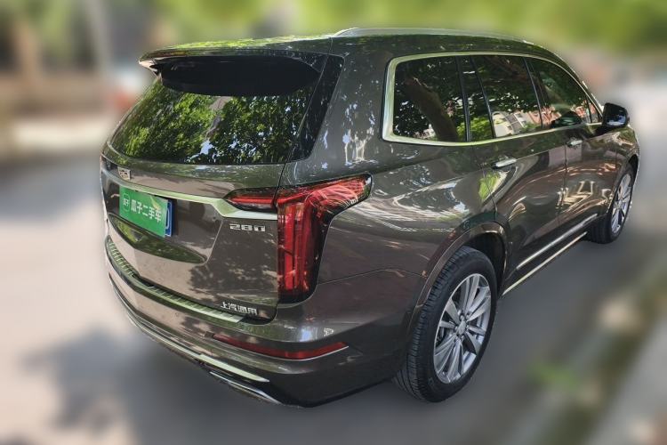 Used Cadillac XT6 2020 28T Six-Seater Four-Wheel-Drive Luxury Version Rear Right 45 Deg