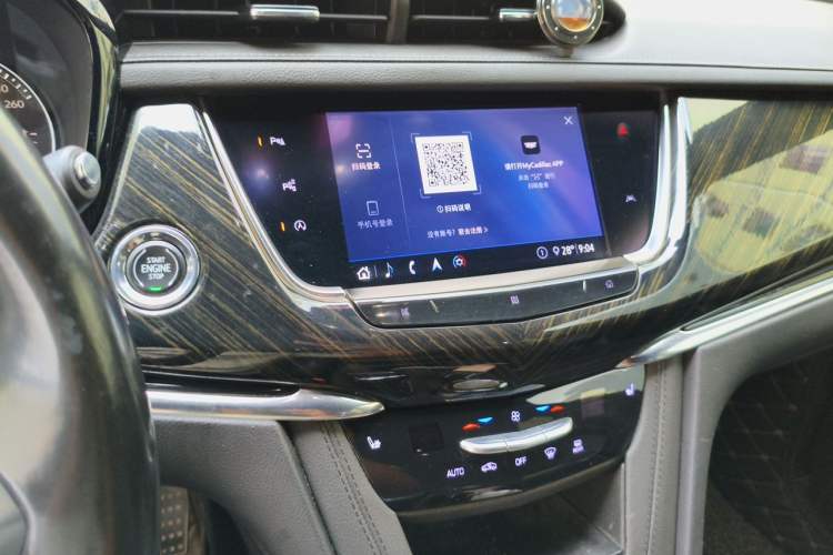Used Cadillac XT6 2020 28T Six-Seater Four-Wheel-Drive Luxury Version Audio And AC Panel