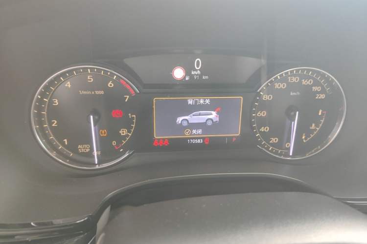 Used Cadillac XT6 2020 28T Seven-Seater Luxury Version Instrument Cluster