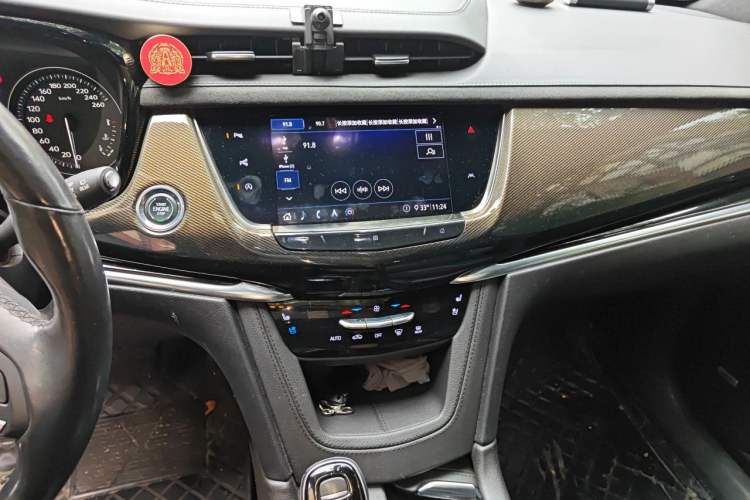 Used Cadillac XT6 2020 28T Six-Seater Four-Wheel-Drive Platinum Sport Edition Audio And AC Panel