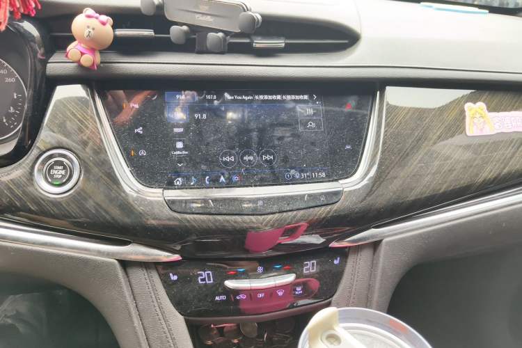 Used Cadillac XT6 2020 28T Six-Seater Luxury Version Audio And AC Panel