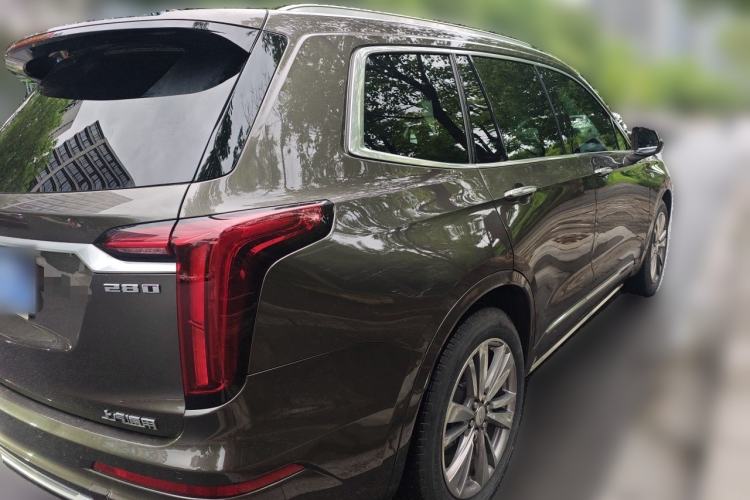 Used Cadillac XT6 2020 28T Six-Seater Luxury Version Rear Right 45 Deg