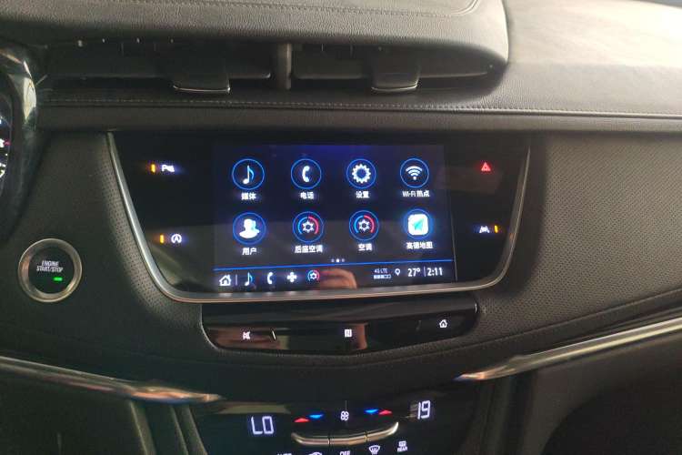 Used Cadillac XT6 2020 28T Seven-Seater Fashion Edition Audio And AC Panel