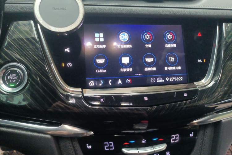 Used Cadillac XT6 2020 28T Seven-Seater Luxury Version Audio And AC Panel