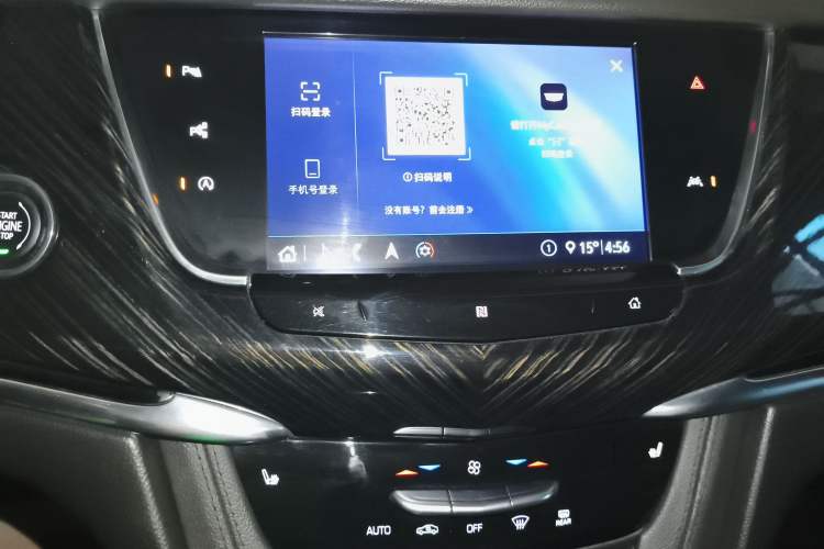 Used Cadillac XT6 2020 28T Six-Seater Four-Wheel-Drive Luxury Version Audio And AC Panel