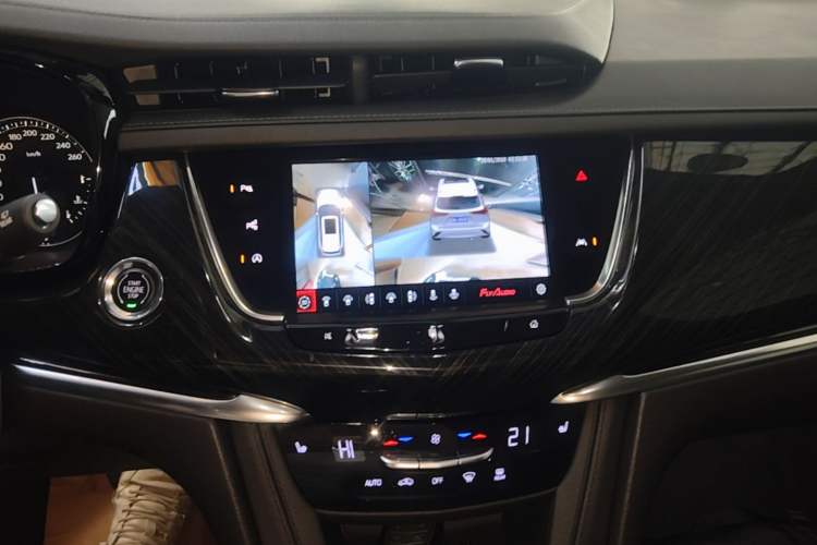 Used Cadillac XT6 2020 28T Six-Seater Luxury Version Audio And AC Panel