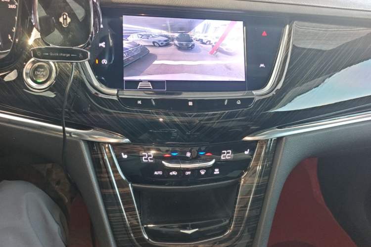 Used Cadillac XT6 2020 28T Seven-Seater Four-Wheel-Drive Leading Version Audio And AC Panel