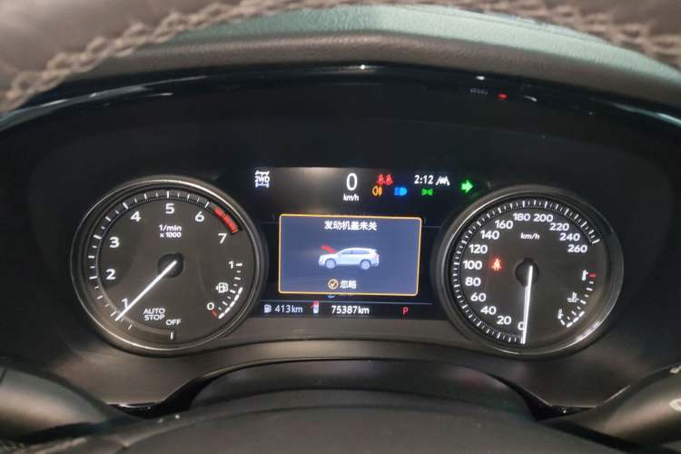 Used Cadillac XT6 2020 28T Six-Seater All-Wheel-Drive Fashion Edition Instrument Cluster