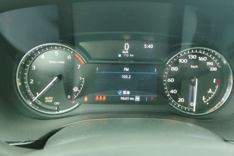 Used Cadillac XT6 2020 28T 7-Seater Four-Wheel Drive Luxury Version Instrument Cluster