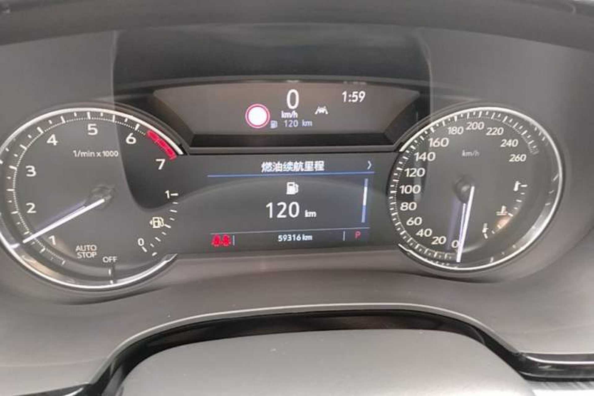 Used Cadillac XT6 2020 28T Six-Seater Luxury Version Instrument Cluster