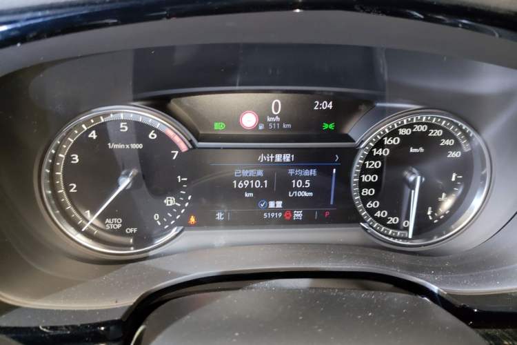 Used Cadillac XT6 2020 28T Six-Seater Four-Wheel-Drive Luxury Version Instrument Cluster