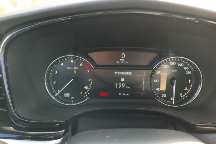 Used Cadillac XT6 2020 28T Seven-Seater Fashion Edition Odometer Close Up