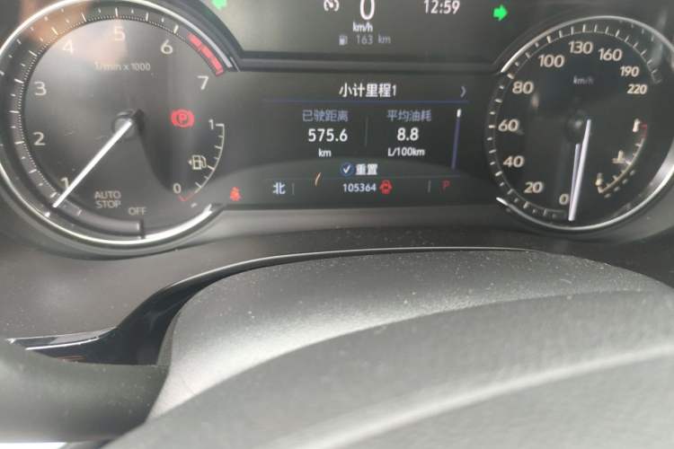 Used Cadillac XT6 2020 28T Seven-Seater Fashion Edition Odometer Close Up