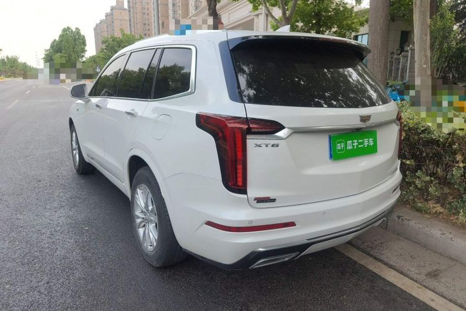 Used Cadillac XT6 2020 28T 7-Seater Four-Wheel Drive Luxury Version Rear Left 45 Deg