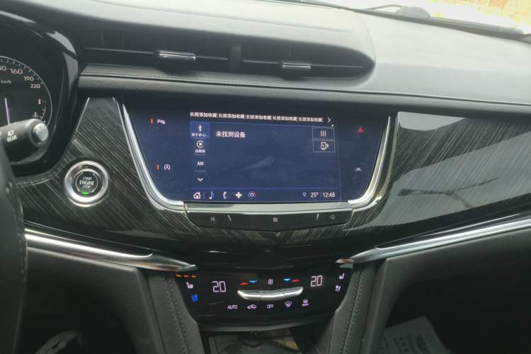 Used Cadillac XT6 2021 28T Six-Seater Four-Wheel-Drive Luxury Version Audio And AC Panel