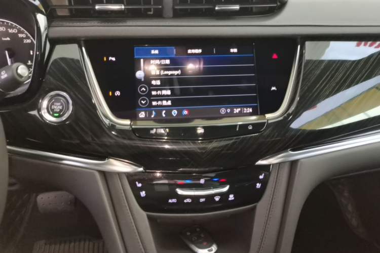 Used Cadillac XT6 2021 28T Six-Seater Four-Wheel-Drive Luxury Version Audio And AC Panel