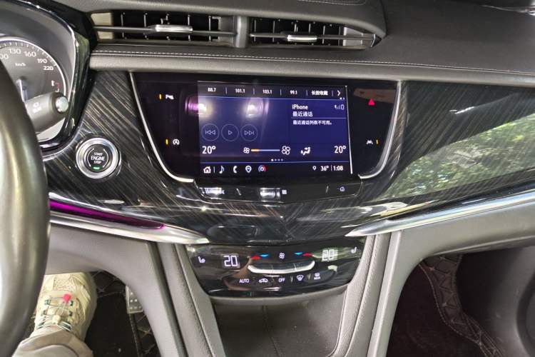Used Cadillac XT6 2021 28T Six-Seater Luxury Version Audio And AC Panel