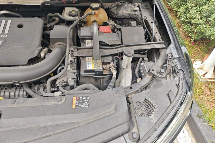 Used Cadillac XT6 2021 2.0T Six-Seater Four-Wheel-Drive Luxury Version Engine Bay Left