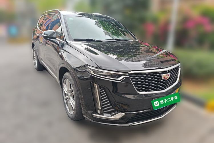 Used Cadillac XT6 2021 2.0T Six-Seater Four-Wheel-Drive Luxury Version Front Right 45 Deg