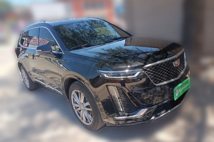 Used Cadillac XT6 2021 2.0T Six-Seater Four-Wheel-Drive Platinum Edition Front Right 45 Deg
