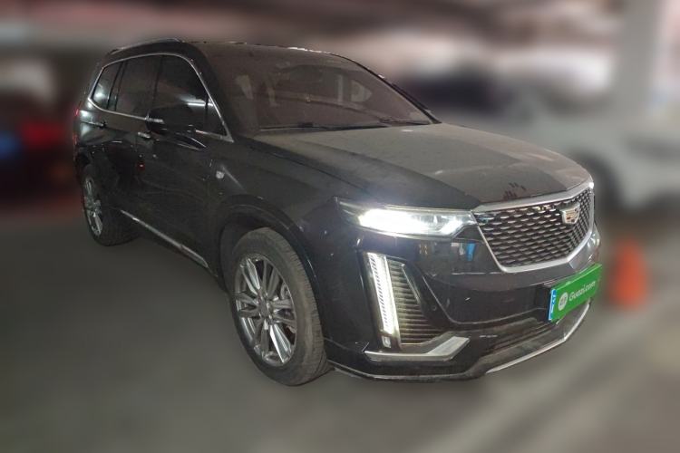 Used Cadillac XT6 2021 2.0T Six-Seater Four-Wheel-Drive Luxury Version Front Right 45 Deg