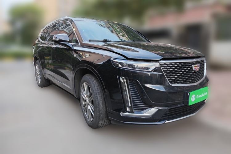 Used Cadillac XT6 2021 2.0T Six-Seater Four-Wheel-Drive Luxury Version Front Right 45 Deg