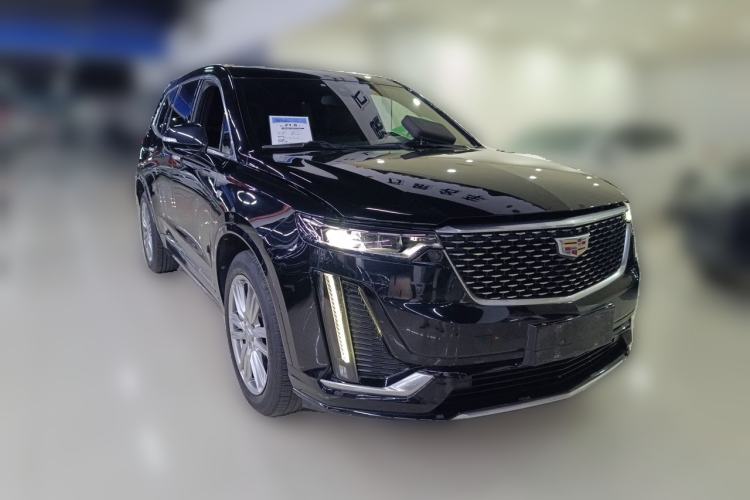 Used Cadillac XT6 2021 2.0T Six-Seater Four-Wheel-Drive Luxury Version Front Right 45 Deg