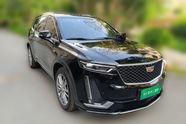 Used Cadillac XT6 2021 2.0T Six-Seater Four-Wheel-Drive Luxury Version Front Right 45 Deg