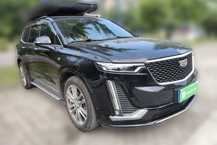 Used Cadillac XT6 2021 2.0T Six-Seater Four-Wheel-Drive Luxury Version Front Right 45 Deg