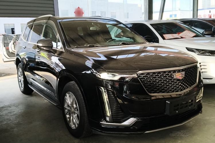 Used Cadillac XT6 2021 2.0T Six-Seater Four-Wheel-Drive Luxury Version Front Right 45 Deg