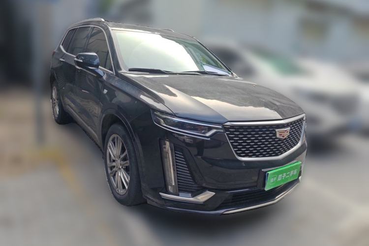 Used Cadillac XT6 2021 2.0T Six-Seater Four-Wheel-Drive Luxury Version Front Right 45 Deg
