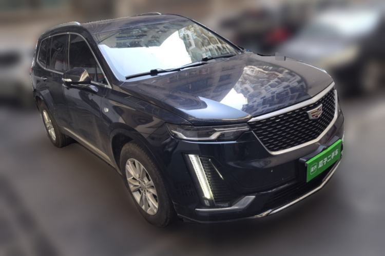 Used Cadillac XT6 2021 2.0T Six-Seater Four-Wheel-Drive Luxury Version Front Right 45 Deg